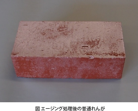 れんがのエージング処理技術について
